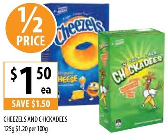 Supabarn Cheezels And Chickadees 125g offer