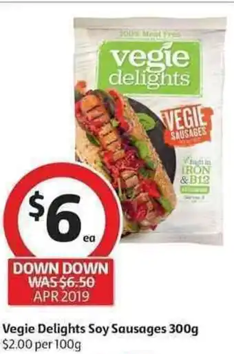 Vegie Delights Soy Sausage 300g