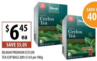 Supabarn Dilmah Premium Ceylon offer
