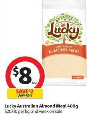 Lucky Australian Almond Meal 400g