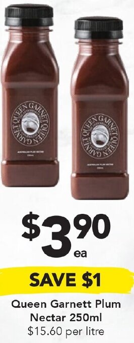 Drakes Queen Garnett Plum Nectar 250ml offer