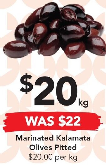 Drakes Marinated Kalamata Olives Pitted offer