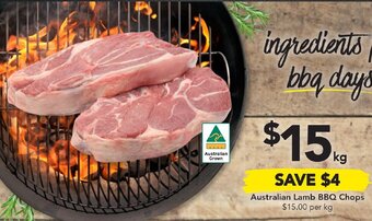 Drakes Australian Lamb BBQ Chops offer