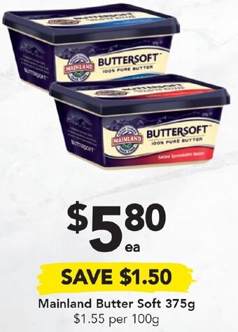 Drakes Mainland Butter Soft 375g offer