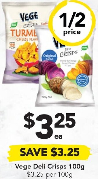 Drakes Vege Deli Crisps 100g offer