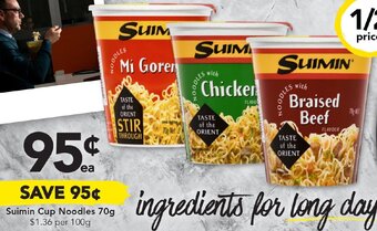 Drakes Suimin Cup Noodles 70g offer