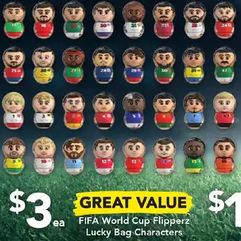 Drakes Fifa World Cup Flipperz Lucky Bag Characters offer