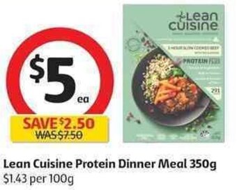 Coles Lean Cuisine Protein Dinner Meal 350g offer