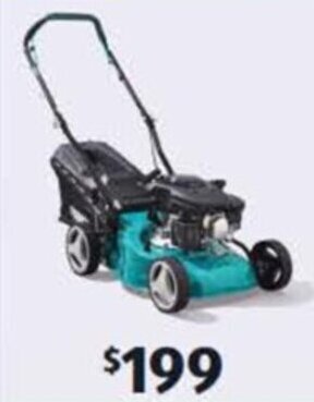 Aldi petrol lawnmower online 2021