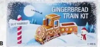 ALDI DIY Gingerbread Train Kit 450g offer