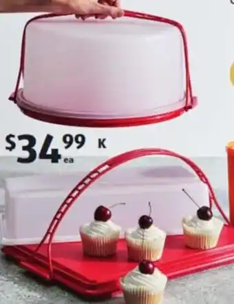 ALDI Tupperware On-The-Go Cake Taker offer