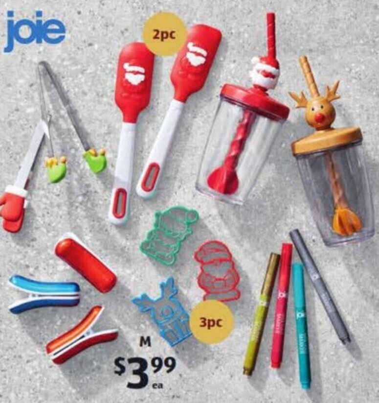 Joie Christmas Kitchen Accessories offer at ALDI
