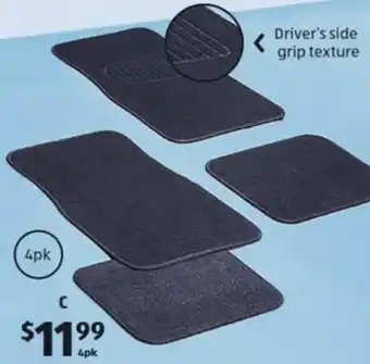 ALDI Assorted Car Mats offer