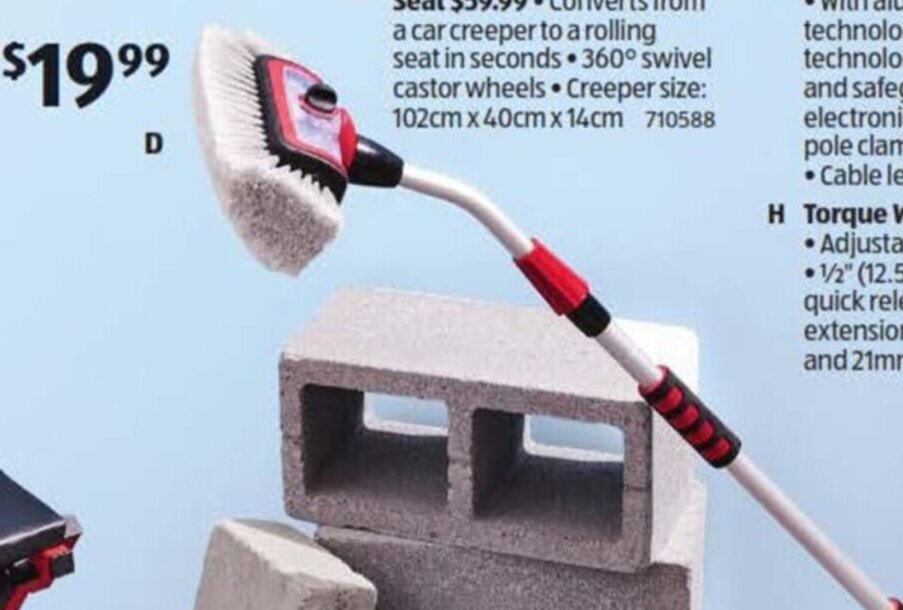 Premium Wash Brush offer at ALDI