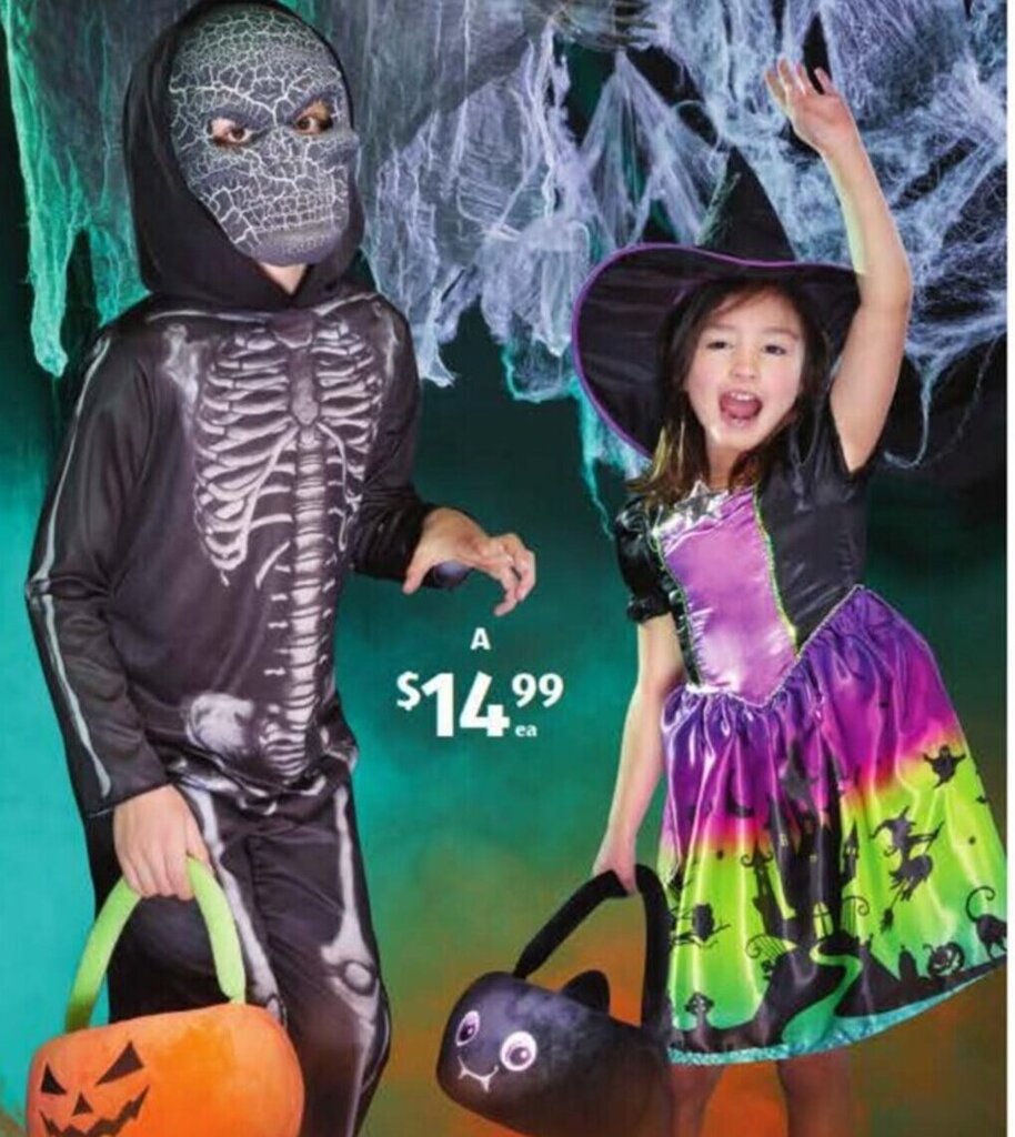 Children's Halloween Costumes offer at ALDI