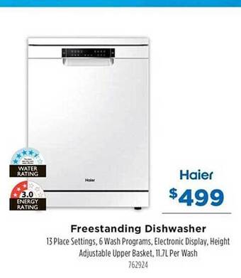 Betta Freestanding dishwasher offer