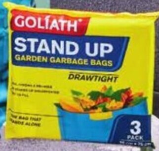 Stand-Up Garden Garbage Bags 3pk