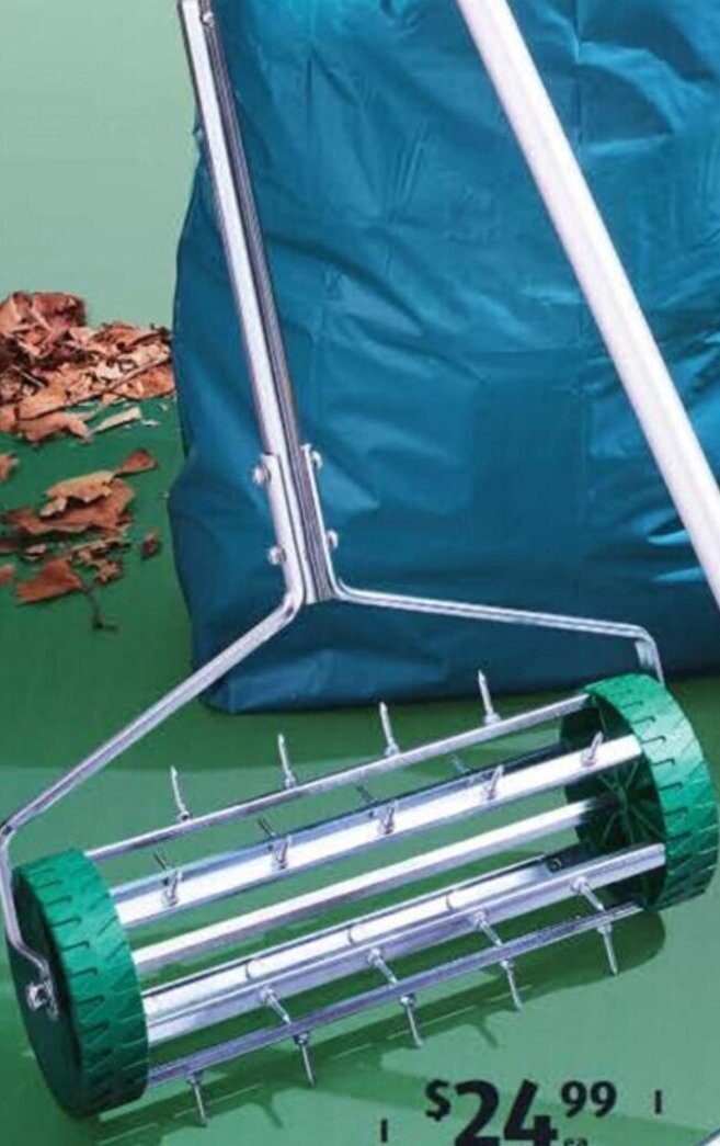 Garden Aerator or Soil Spreader offer at ALDI