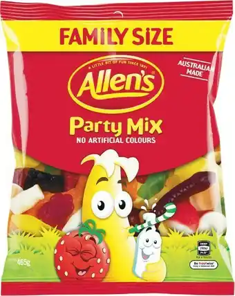 Woolworths Allenu2019s Family Size Bags 300-465g offer