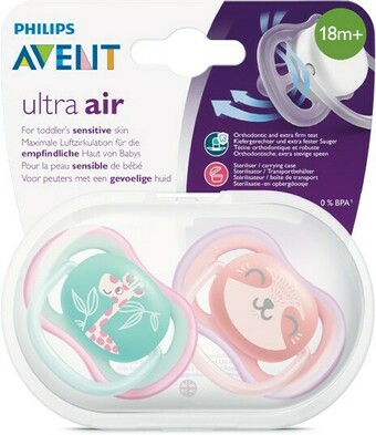 Woolworths Avent Ultra Air Soother Pk 2 offer