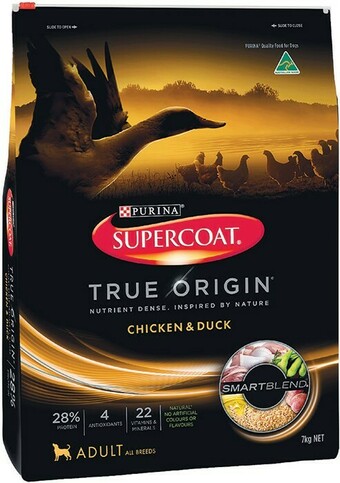 Woolworths Supercoat True Origin Dry Dog Food 7 kg offer
