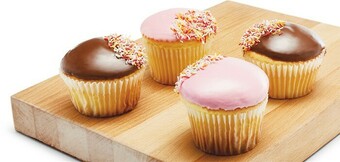 Iced Cupcake Pk 4*