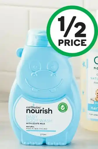 Woolworths Earthwise Baby Wash 275ml offer