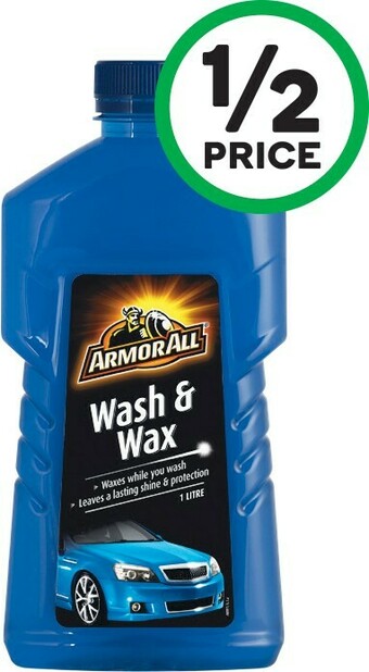Woolworths Armor All Wash & Wax 1 Litre offer