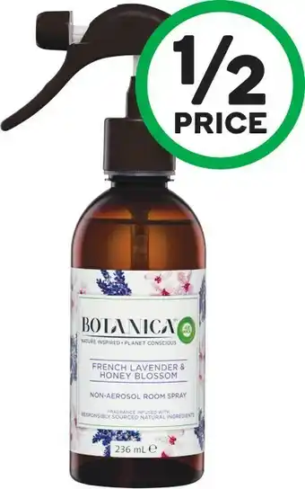 Woolworths Botanica Room Spray 236ml offer