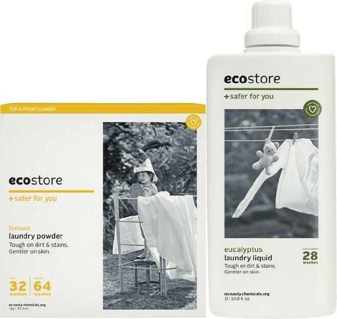 Ecostore Laundry Liquid 1 Litre or Powder 1 kg offer at Woolworths