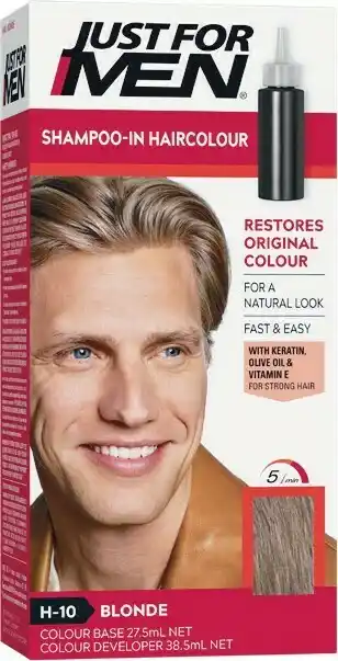 Woolworths Just for Men Hair Colour Blonde 100g offer