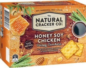 Coles The Natural Cracker Co. Crispy Crackers 160g offer