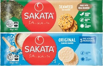 Coles Sakata Rice Crackers 90g-100g offer