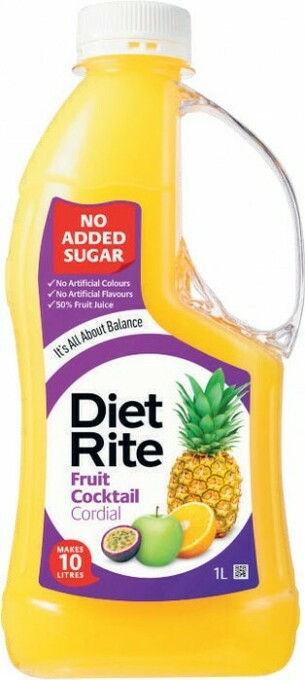 Coles Diet Rite Cordial 1 Litre offer