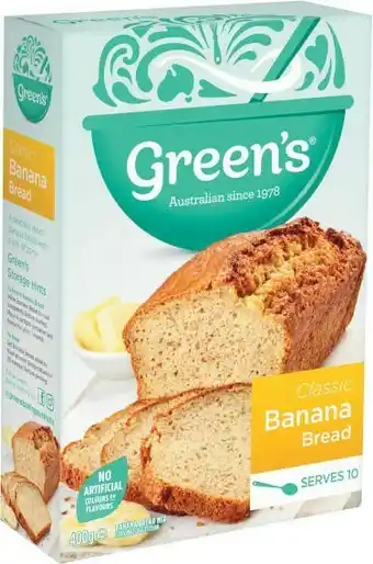 Coles Greenu2019s Traditional Baking Mix 380g-470g offer