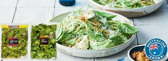 Coles Coles Australian Baby Spinach or Baby Leaf Blend 280g-300g Pack offer