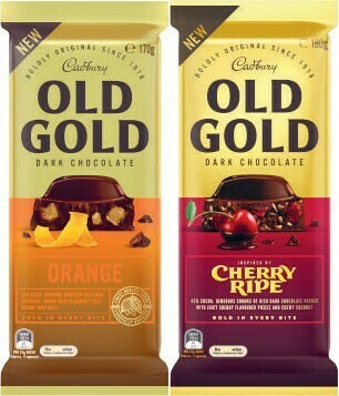 Coles Cadbury Old Gold Block Chocolate 170g-180g or Toblerone 200g offer