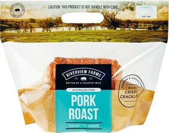 Coles Riverview Farms Australian Hot Roast Pork offer