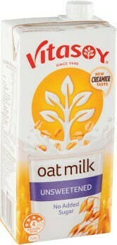 Coles Vitasoy Unsweetened Oat Long Life Milk 1 Litre offer
