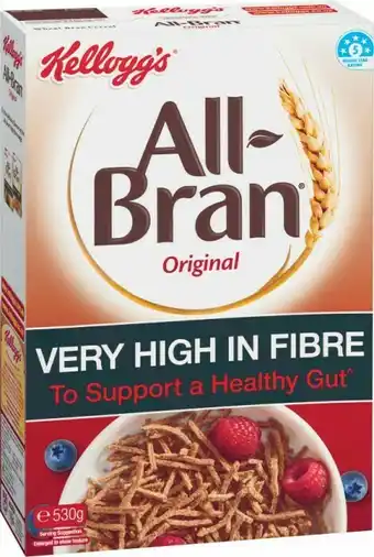 Coles Kelloggu2019s All Bran 530g offer