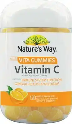 Coles Natureu2019s Way Vita Gummies Vitamin C 120 Pack^ offer