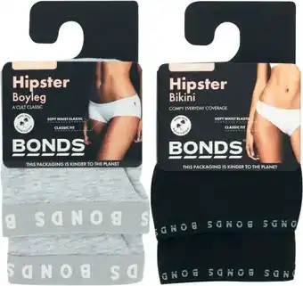 Coles Bonds Womens Bikini or Boyleg Briefs 2 Pack offer