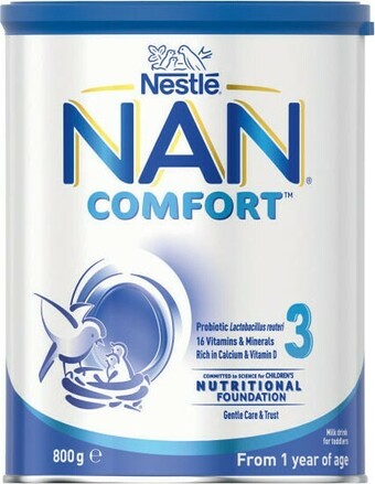 Coles Nestlé NAN Comfort Stage 3 Formula 800g offer