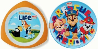 Bluey Rocket Plate or Paw Patrol Plate