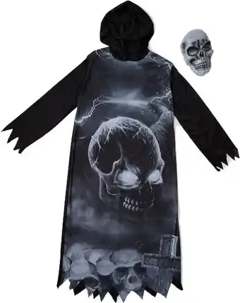 Halloween adult grim reaper costume