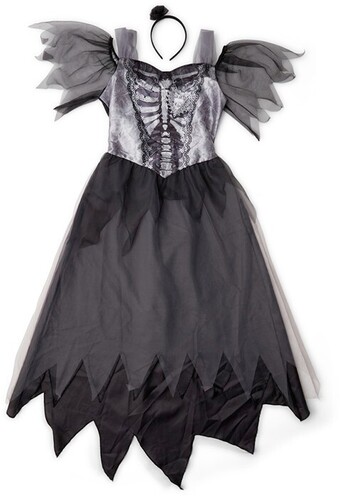 BIG W Halloween womens skeleton dress costume offer