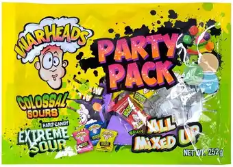 BIG W Warheads party pack 252g offer