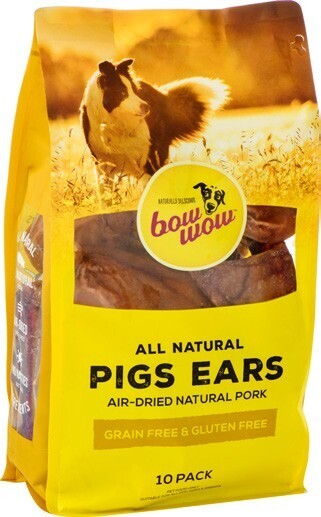 BIG W Bow wow 10-pack pigs ears offer