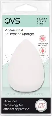 BIG W Qvs professional foundation sponge offer