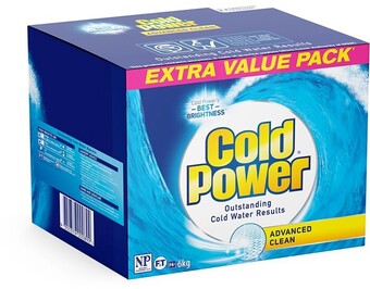 BIG W Cold power advanced clean laundry detergent powder 6kg offer